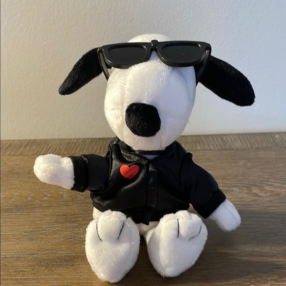 Hallmark Other - Hallmark Snoopy Plush with Sunglasses and Jacket